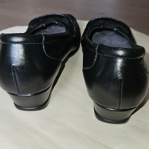 SAS Black Leather Classic Loafers Tripad Comfort Size 7 - Picture 9 of 12